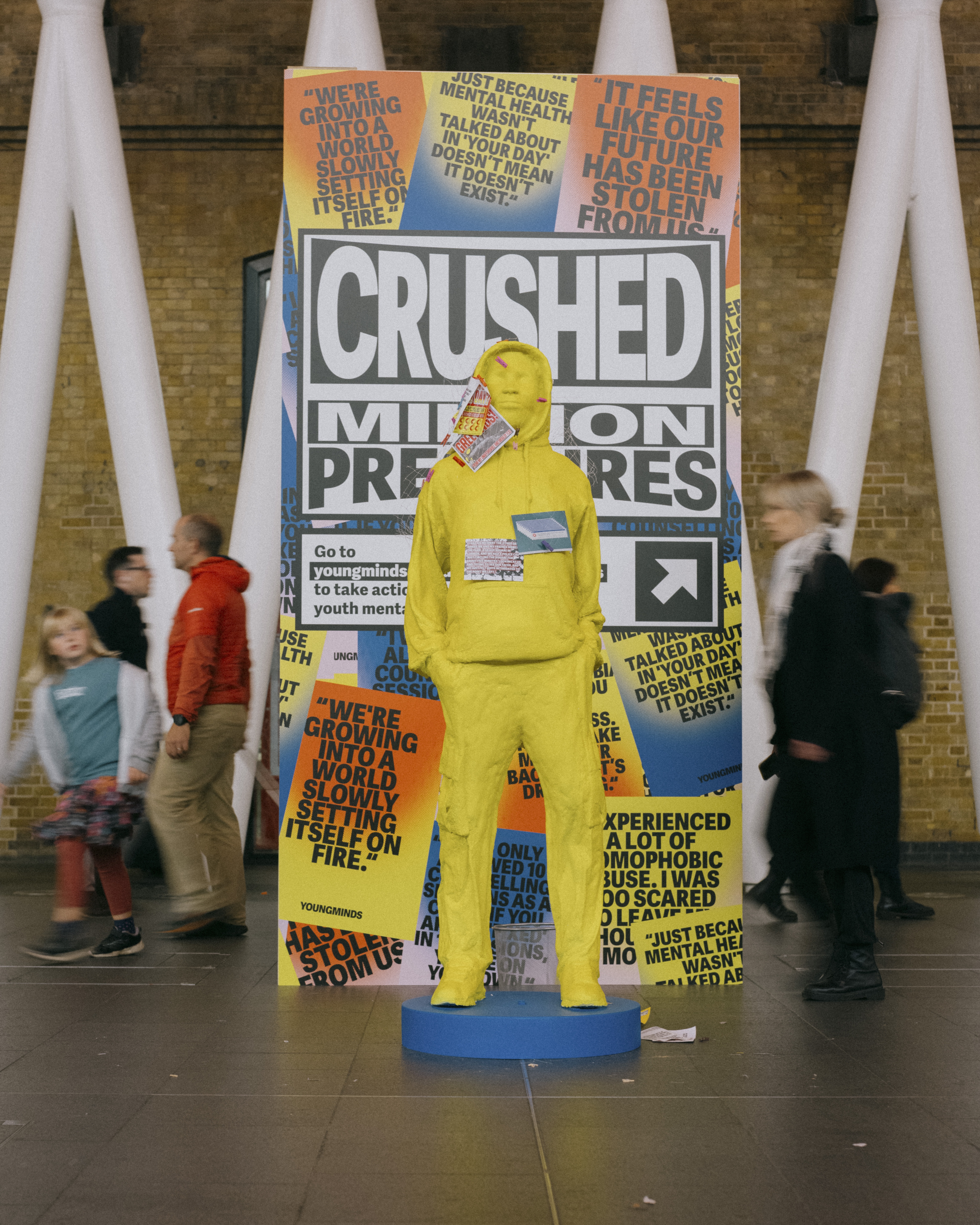 YOUNG MINDS UK - CRUSHED BY A MILLION PRESSURES