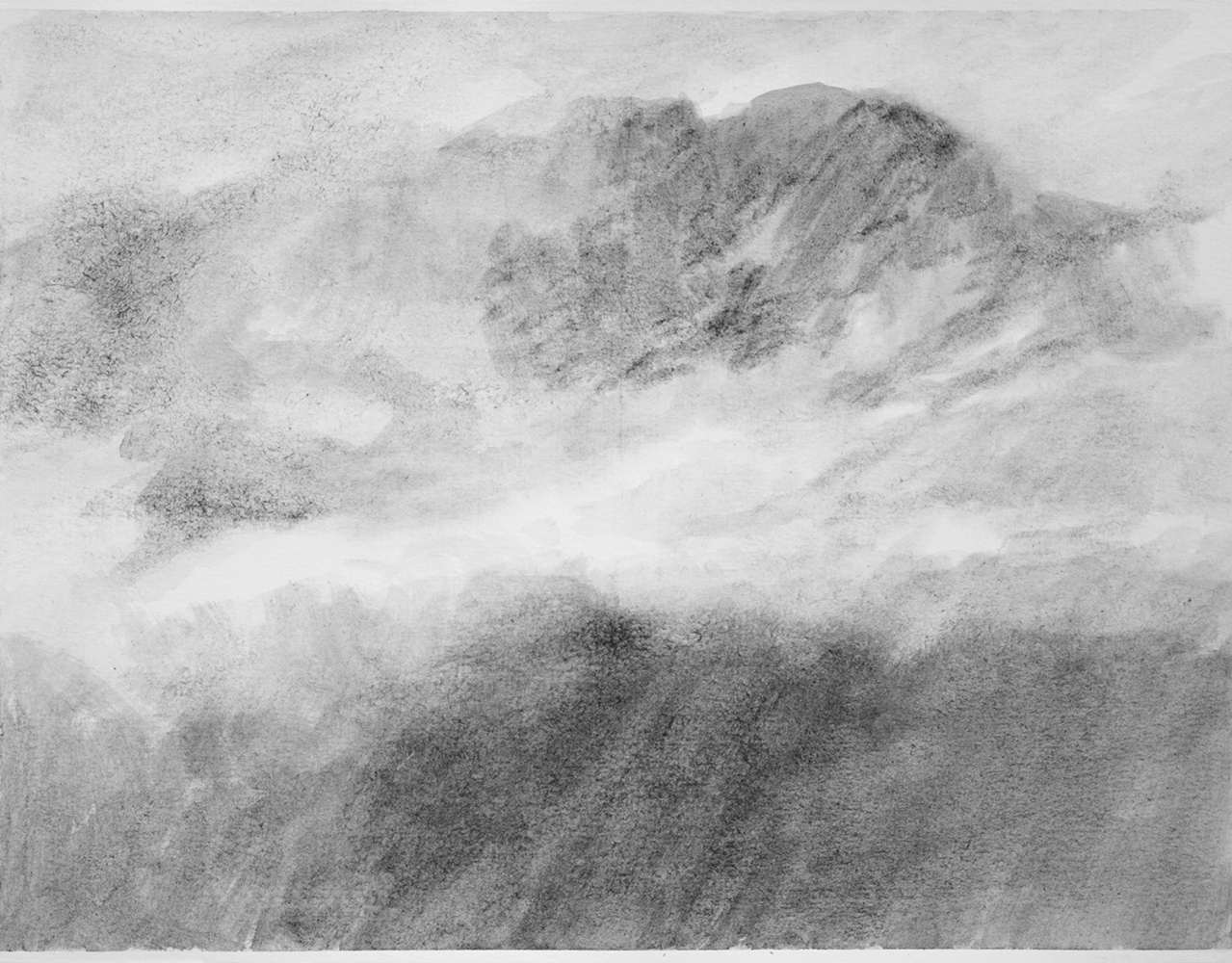 Dévoilement (II)gouache on paper25 x 32 cm, 2015 