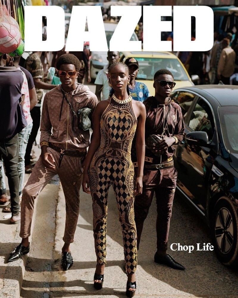 Styling for DAZED, 2020 - Photography : Malick Bodian