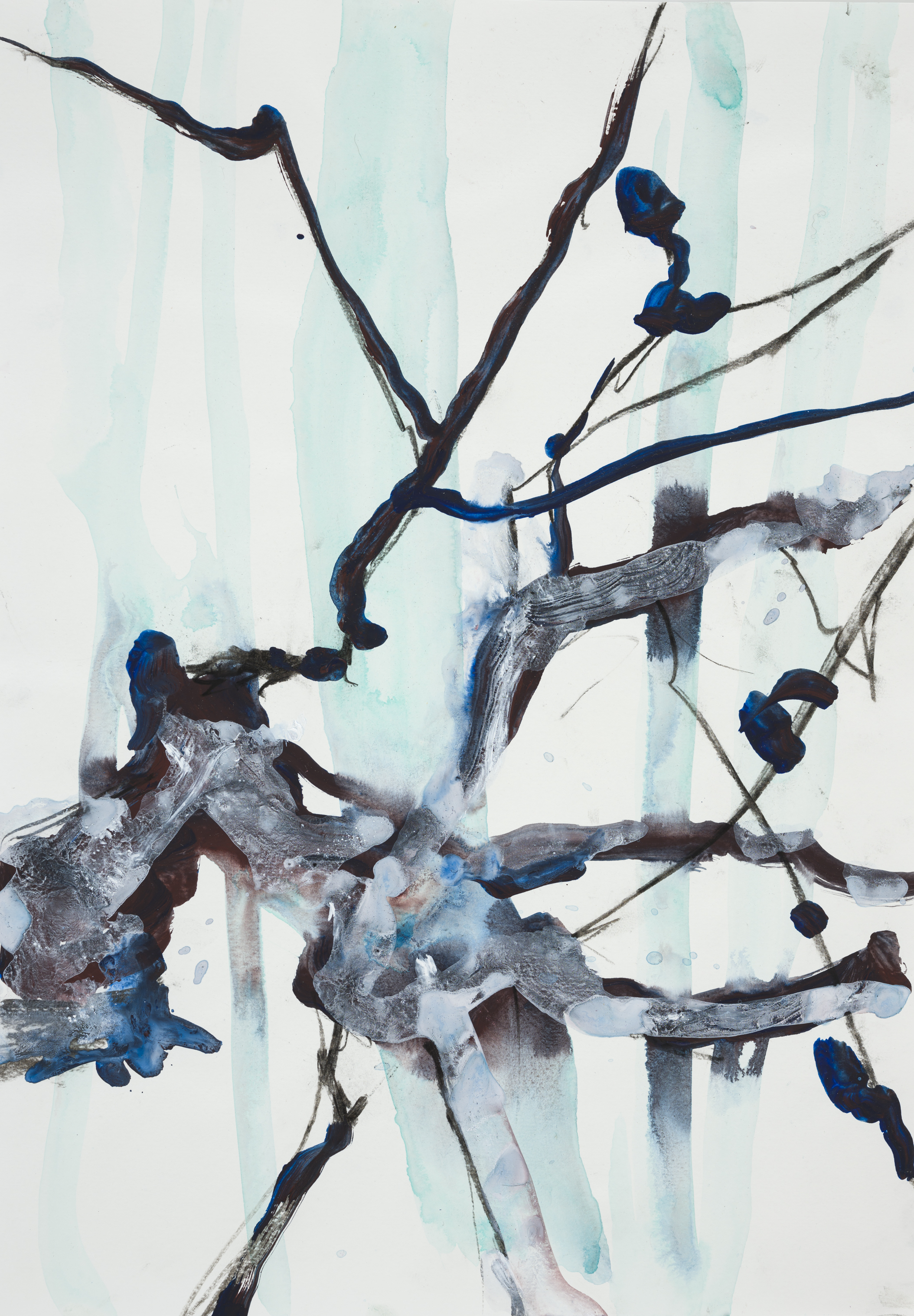 Study of nature 2039Acrylic on paper 45×30cm