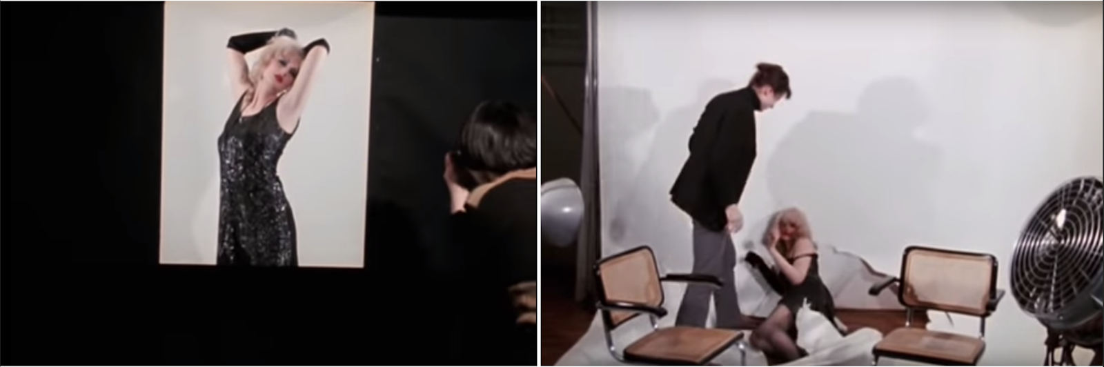 Screenshots of Darling in the final scene of Women in Revolt (1971)