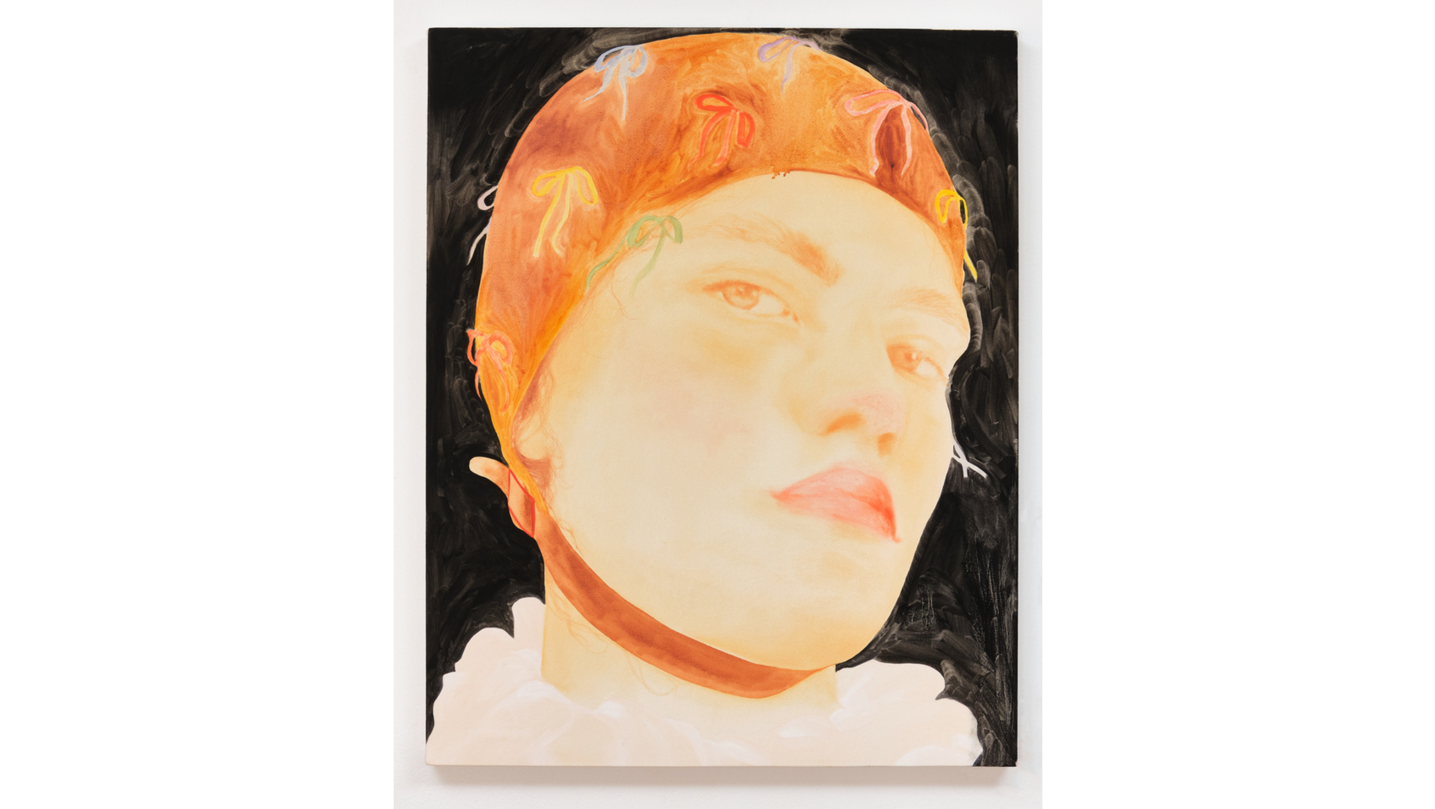 Adorned, 2023, Oil on canvas , 76.2 × 61 cm