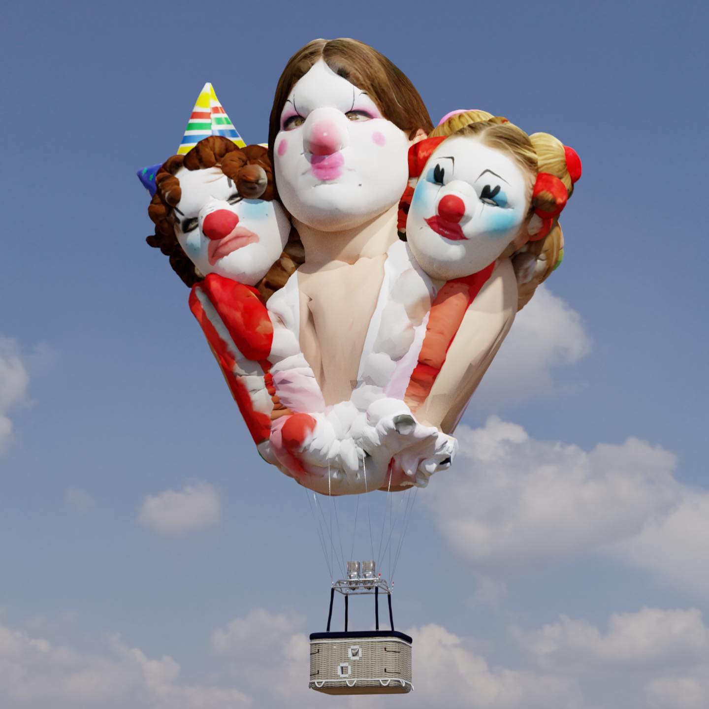 3D work for Clownification 