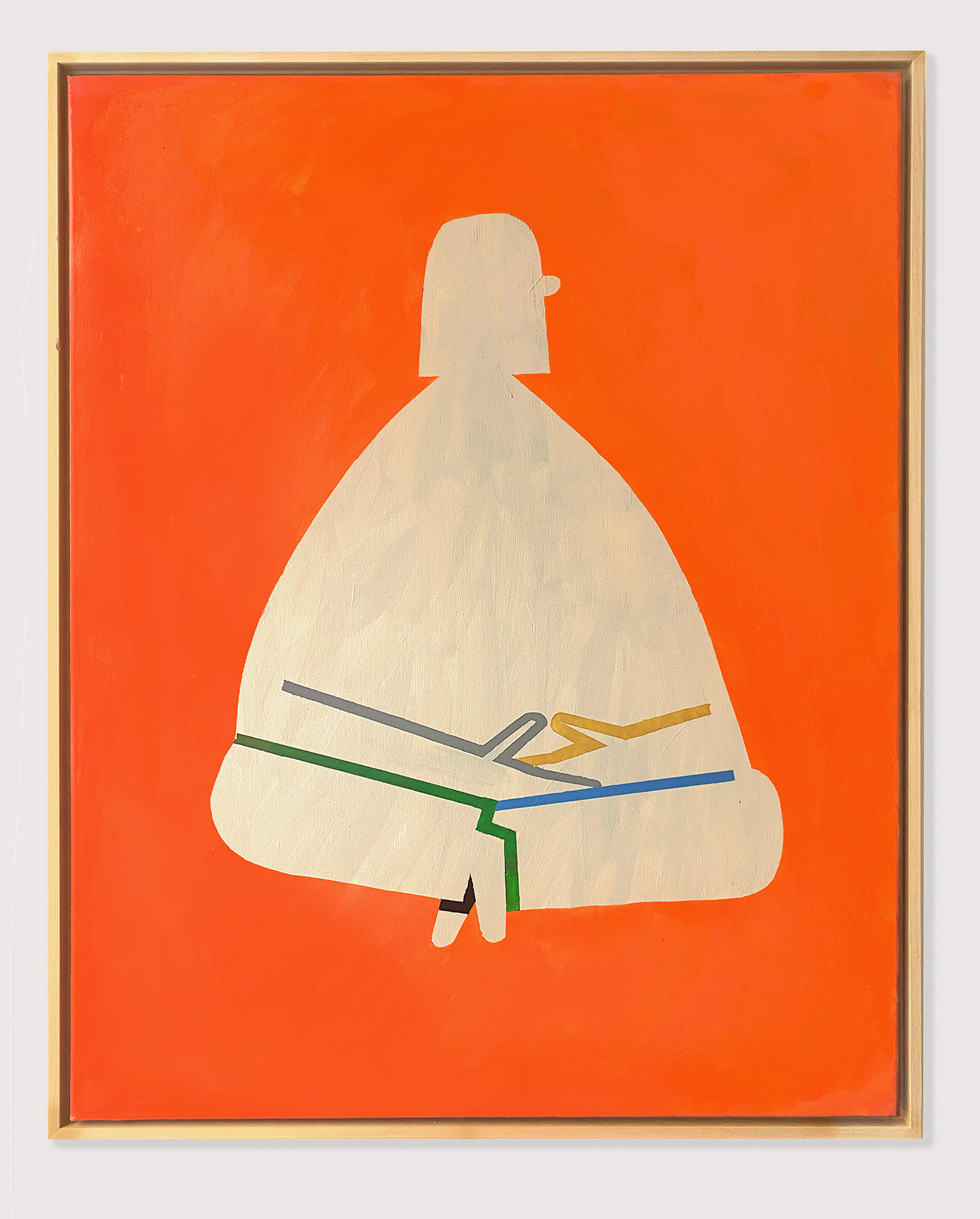 Meditation / Acrylic on canvas / 70x90cm SOLD