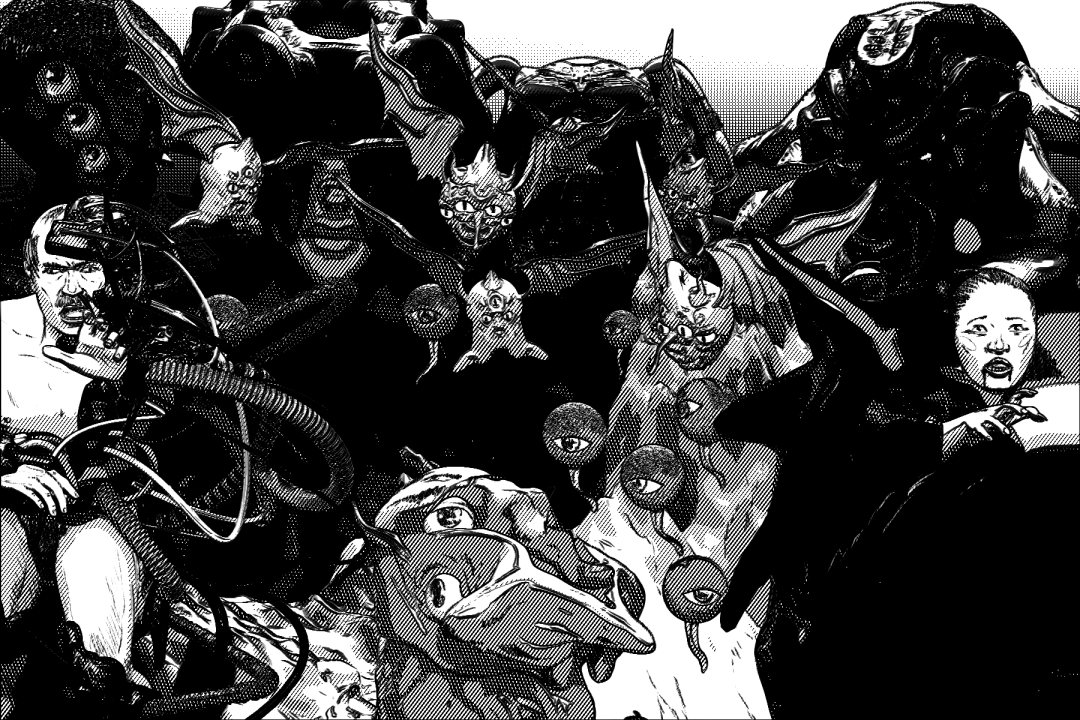 December 2022 "Physical World" Patreon Reward Illustration