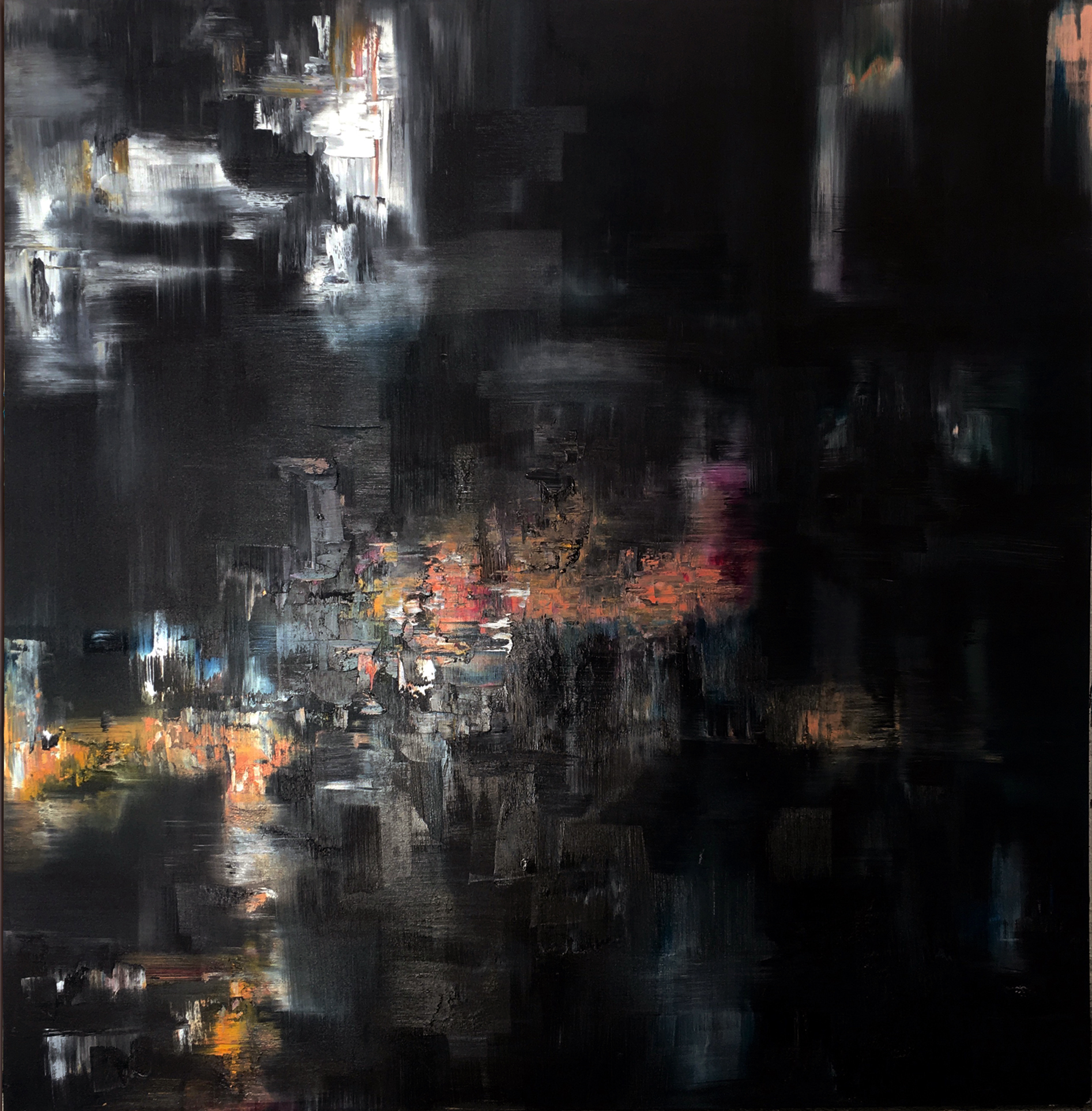 12. We ended up here 1_2” 2016 oil on canvas 72 x 72 inches