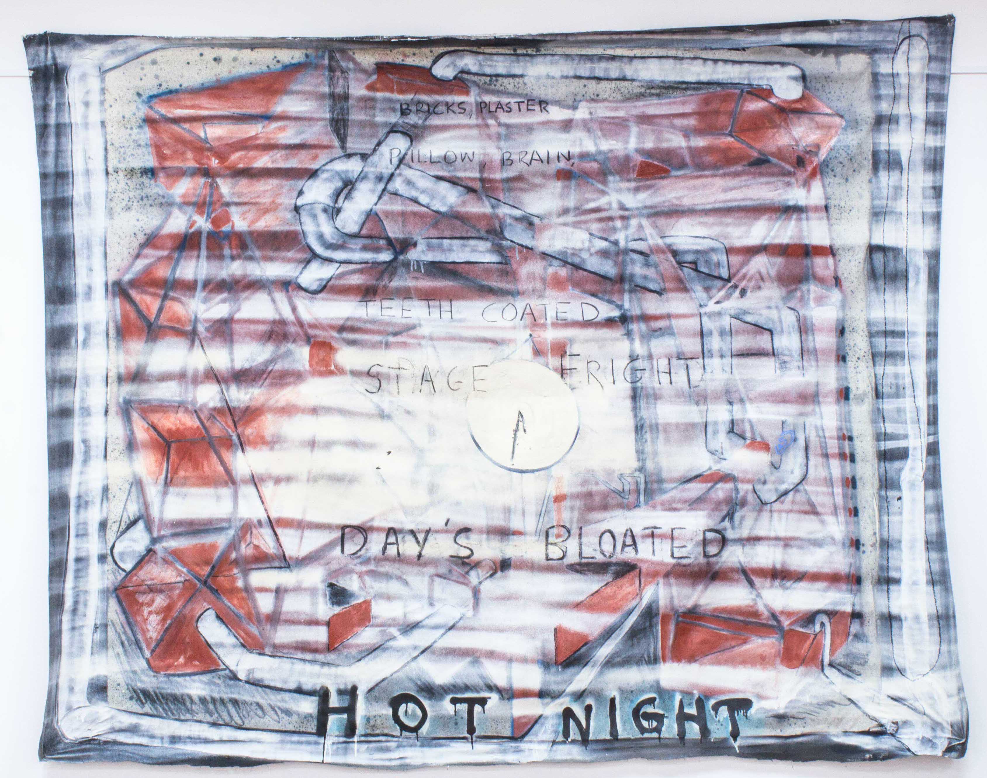 HOT NIGHT, 200x220cm