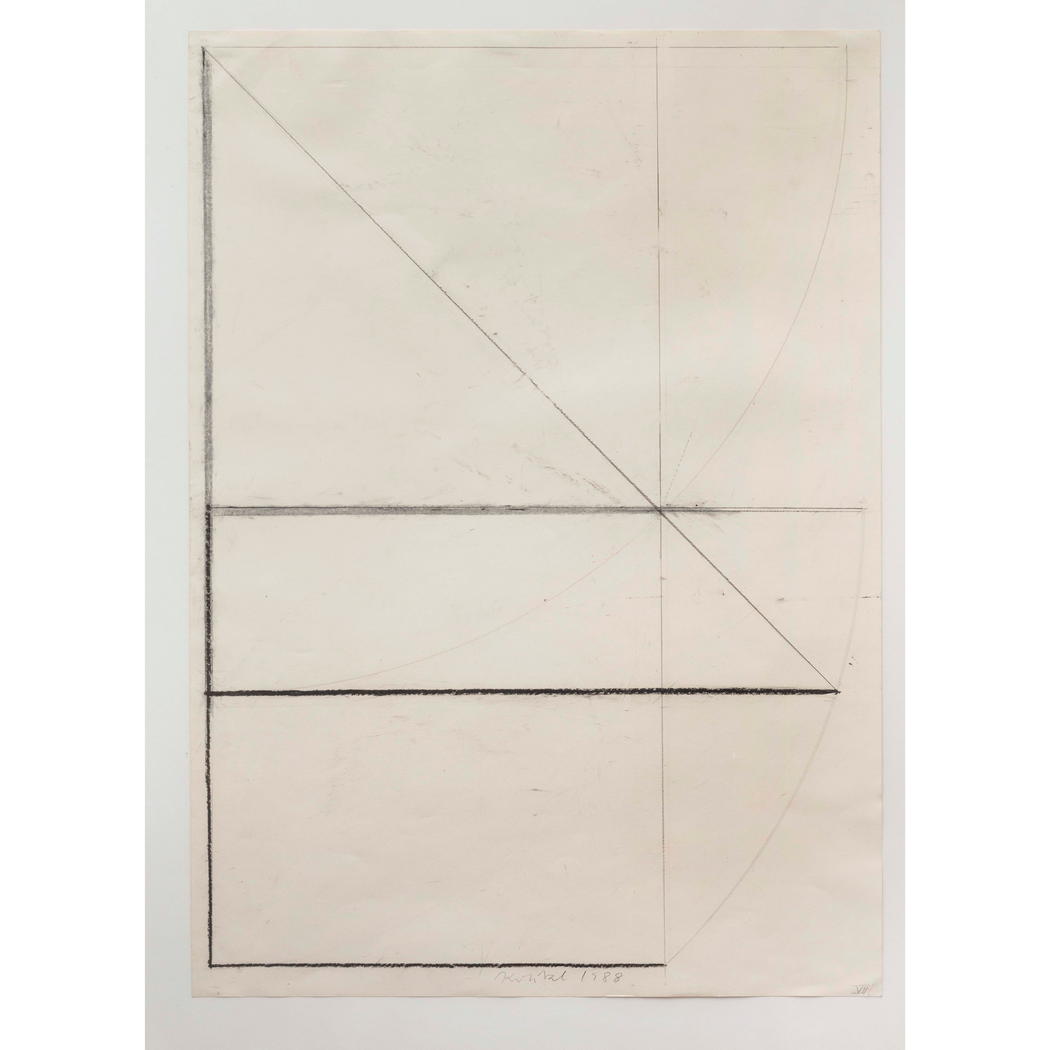 Stanislav Kolíbal (1925) Berlínská kresba VIII Vyvolávací cena: 250.000 Kč