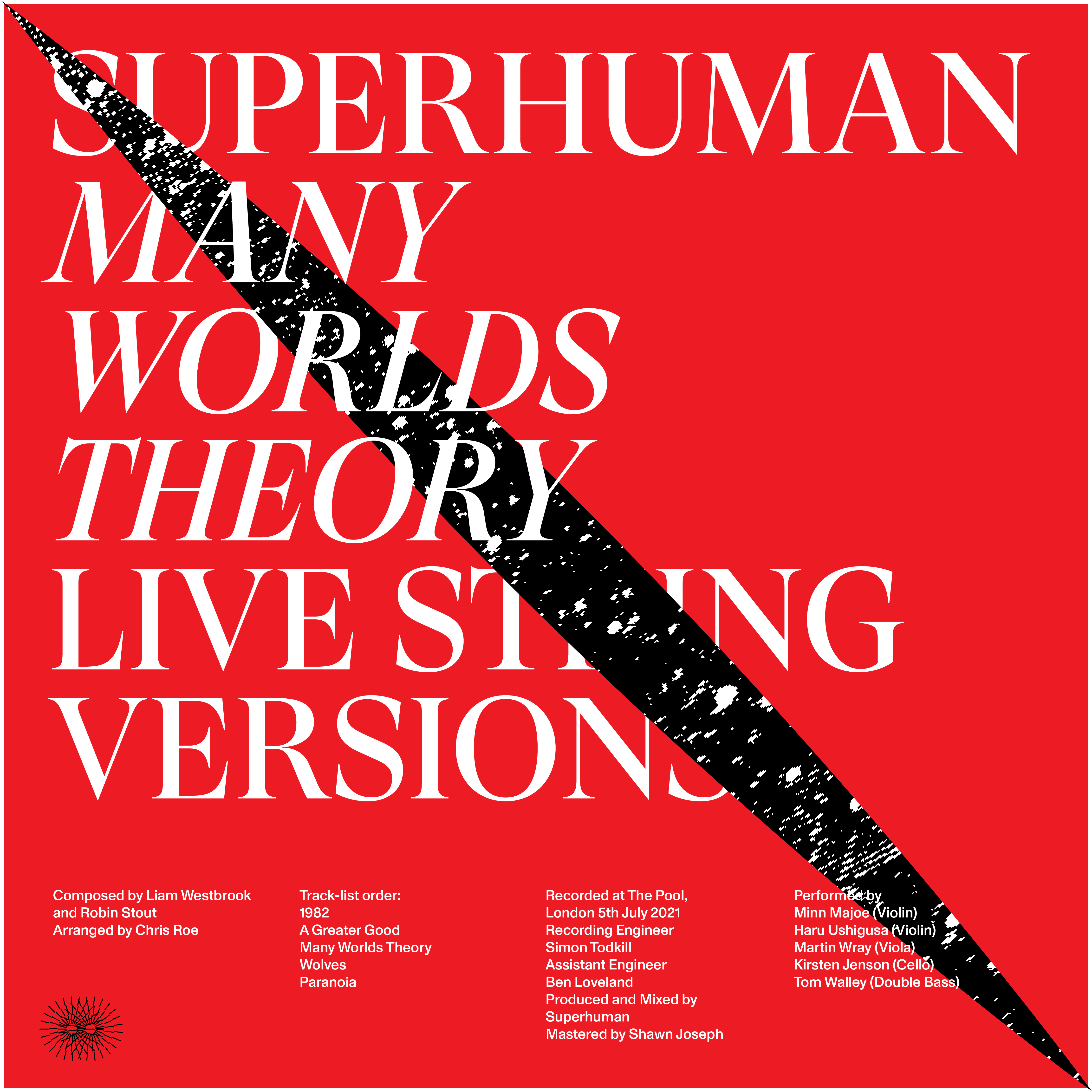 Superhuman, EP cover design