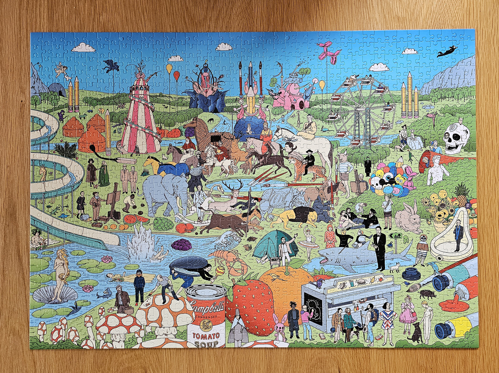 Pop Art Puzzle for Laurence King