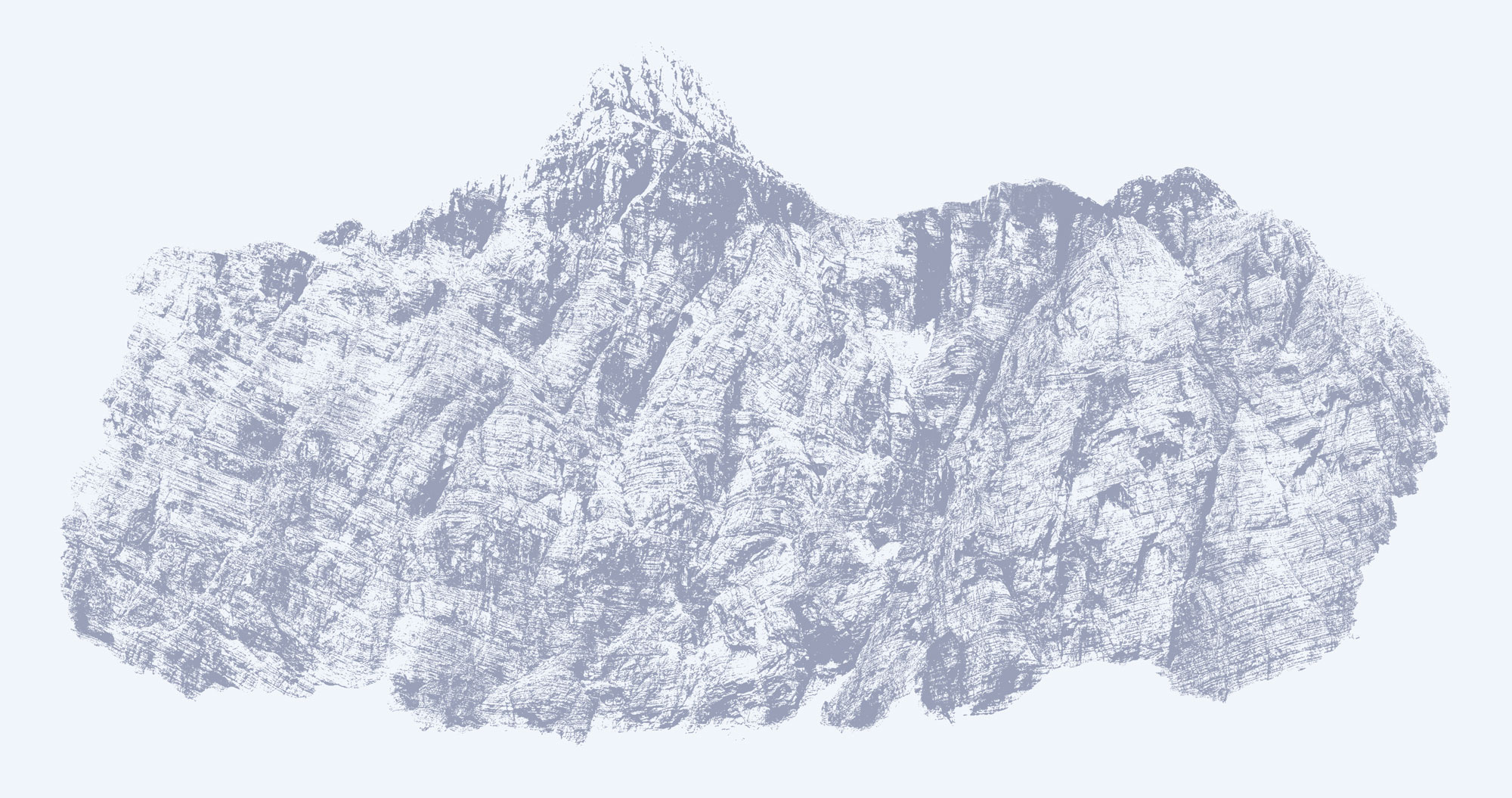 Triglav Northern Exposure wall, graphic design, 2016