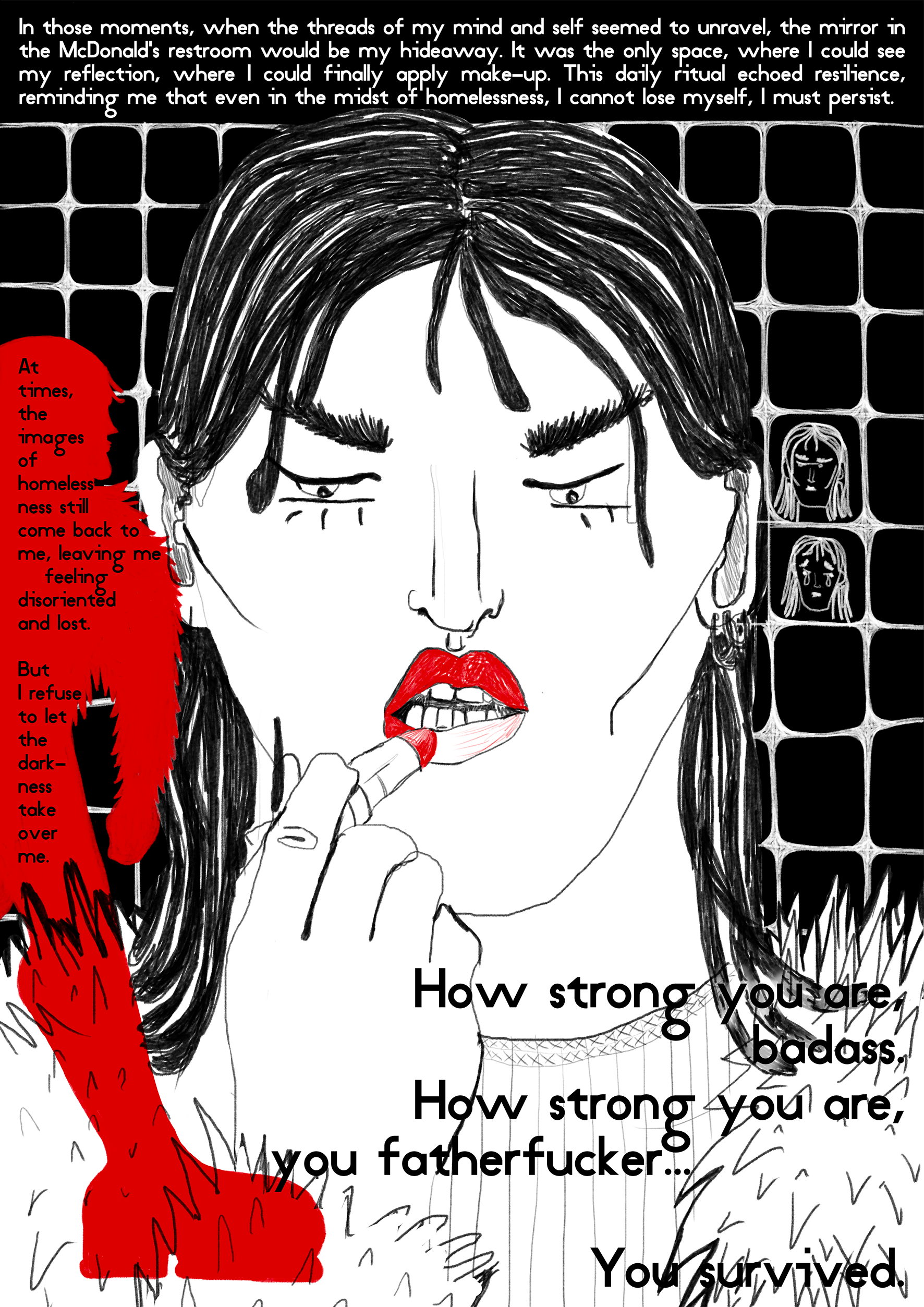 "Queers on the Move" comic for Queers on the Move - 2023