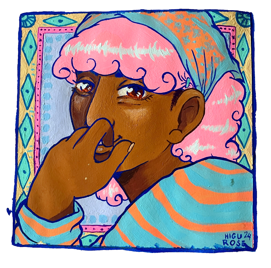 kit (acryla gouache on mixed media paper)