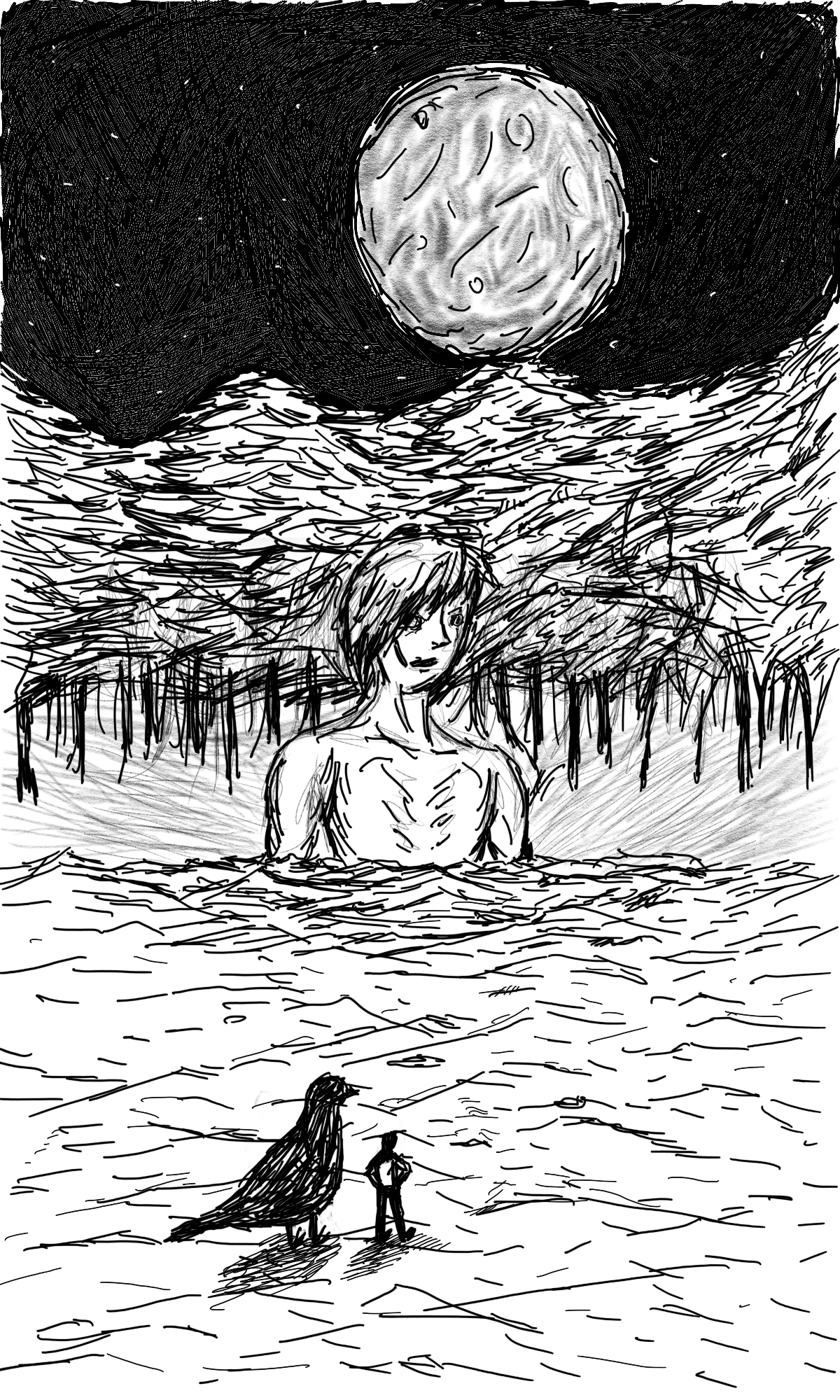 그날 밤_That night_digital drawing_2020