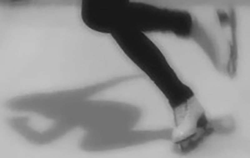 Allmählich verschmelzen die Eiskristalle zu einer Zeichnung der Passion. 