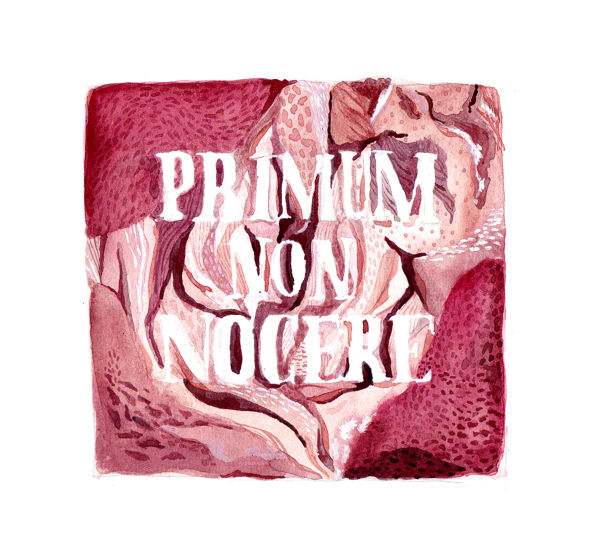 Aquarelle, 15 x 15 cm