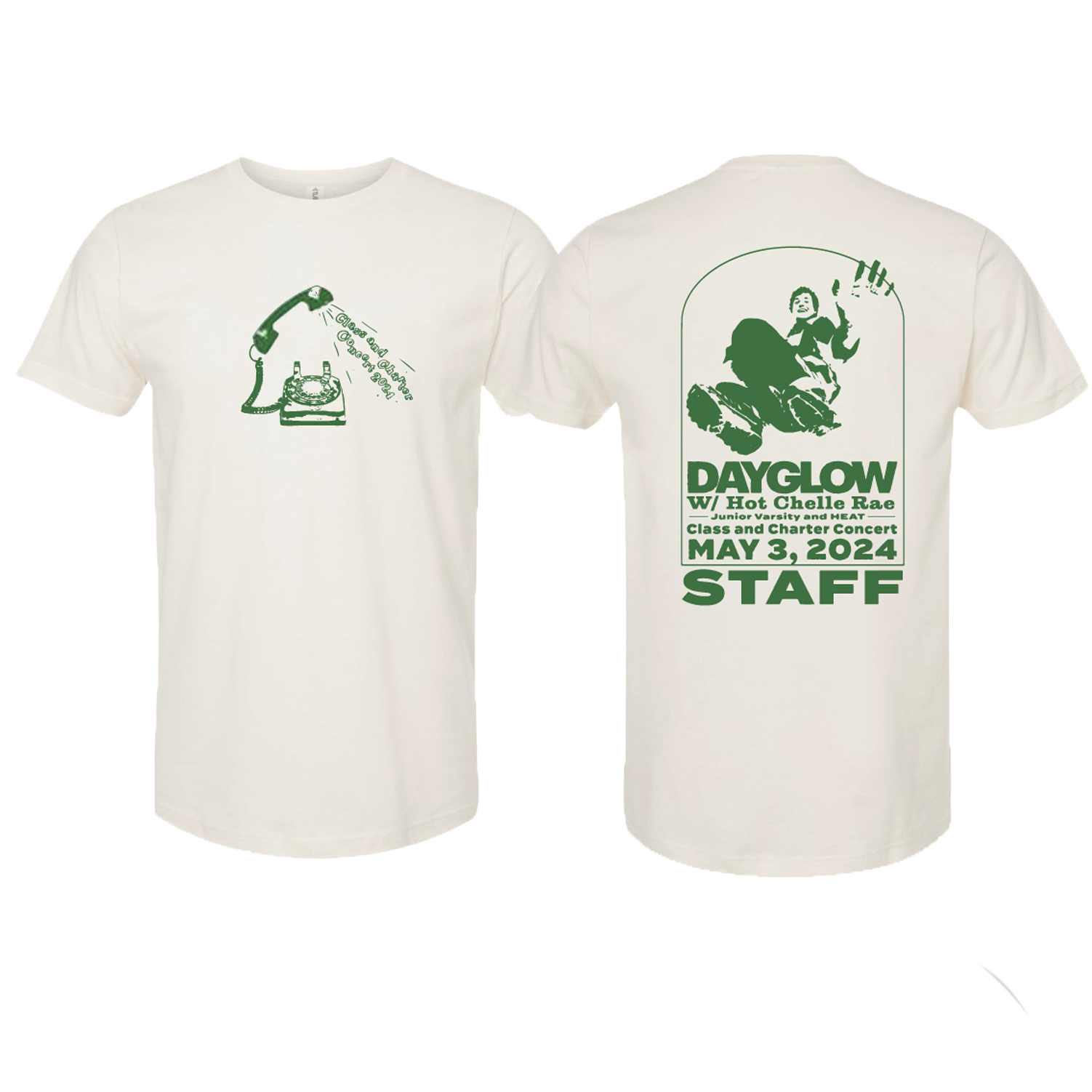 Hamilton College Class and Charter Concert T-Shirts 2024