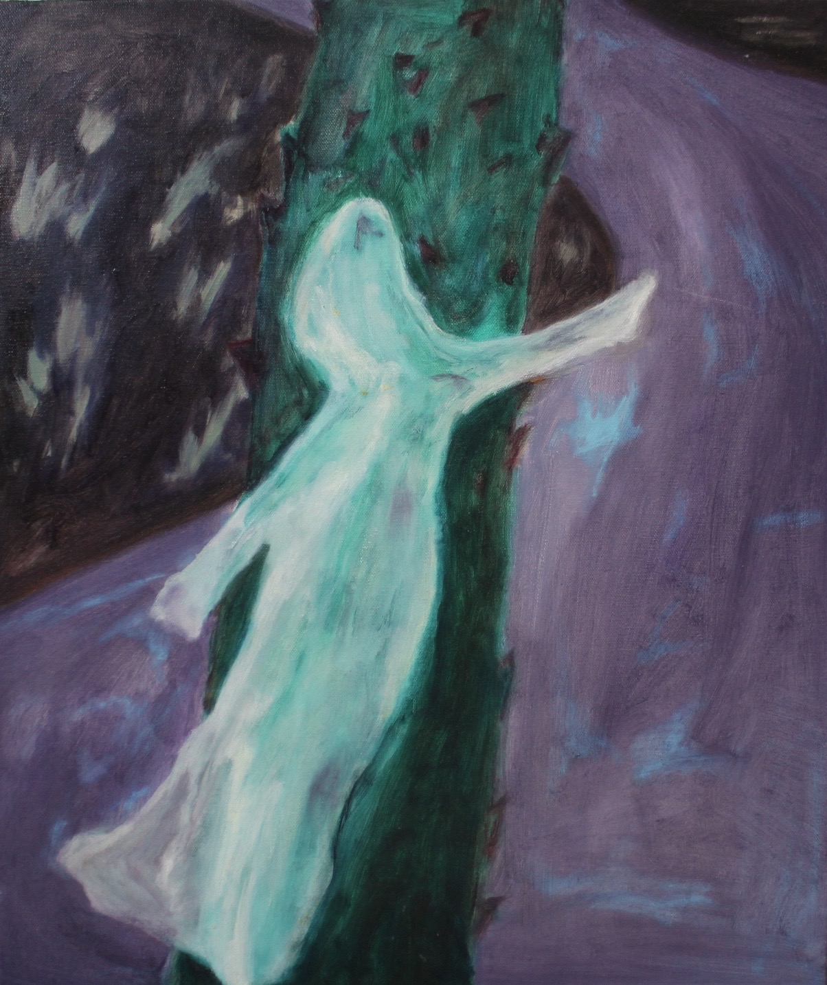 52.5x45cm oil on canvas