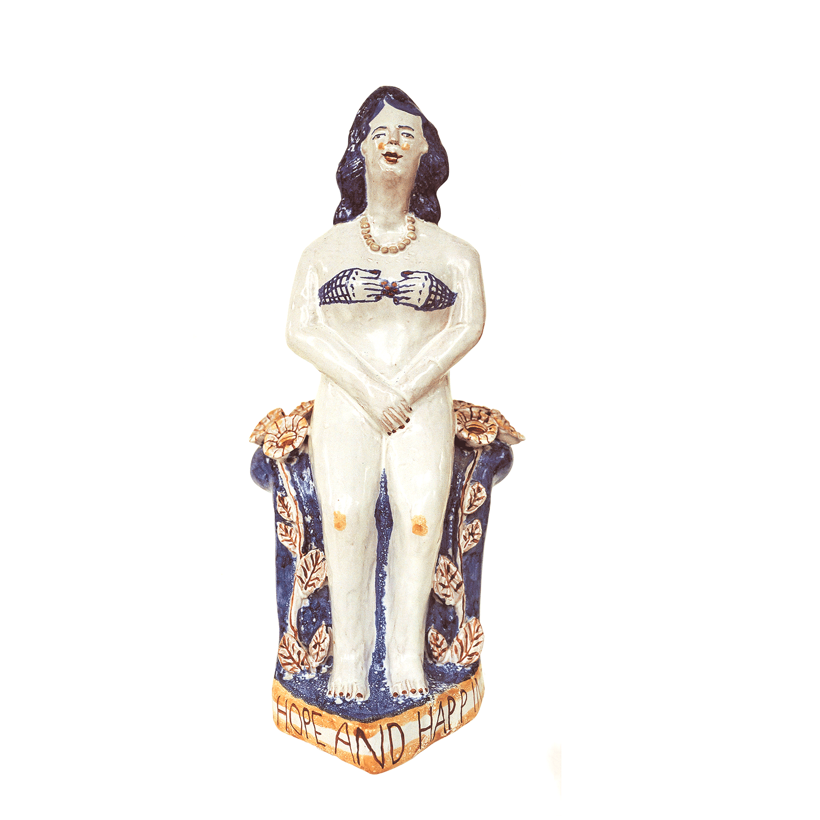 Hope and Happiness, 1999Glazed ceramic stonewareHeight 35cm