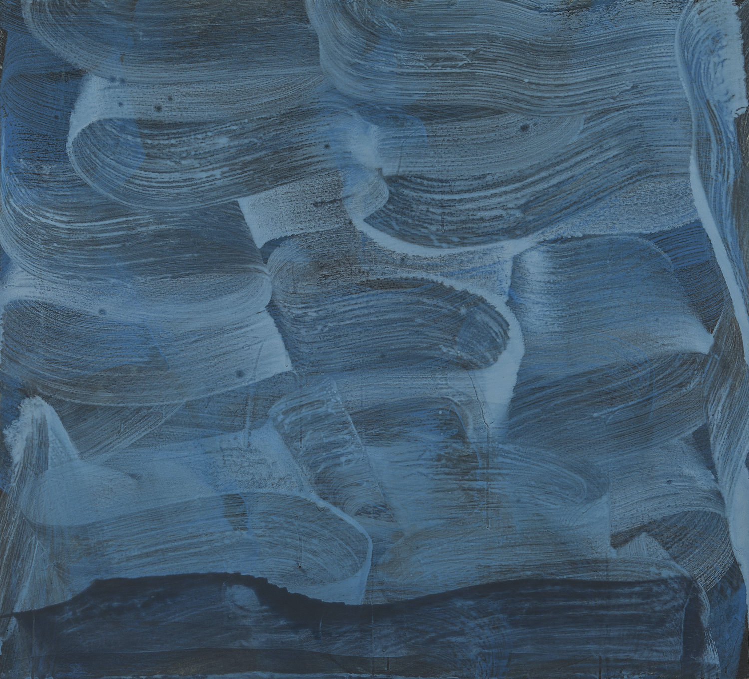 Lift Anchor #8, 2022, Flashe on panel, 42 x 46 in.