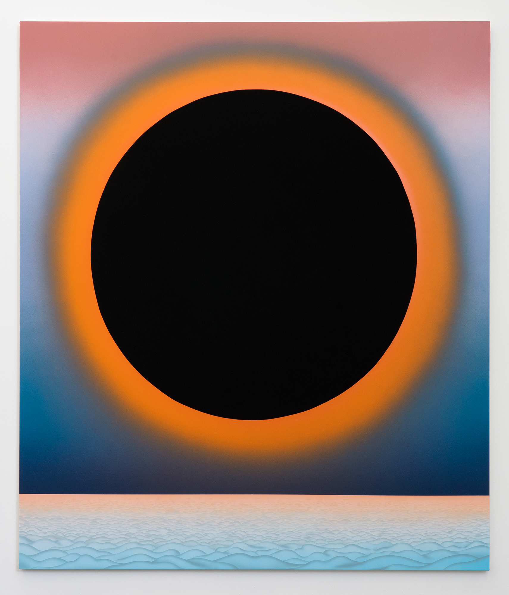 Silence, 2022Acrylic on canvas, 72&rdquo; ︎ 84&rdquo;