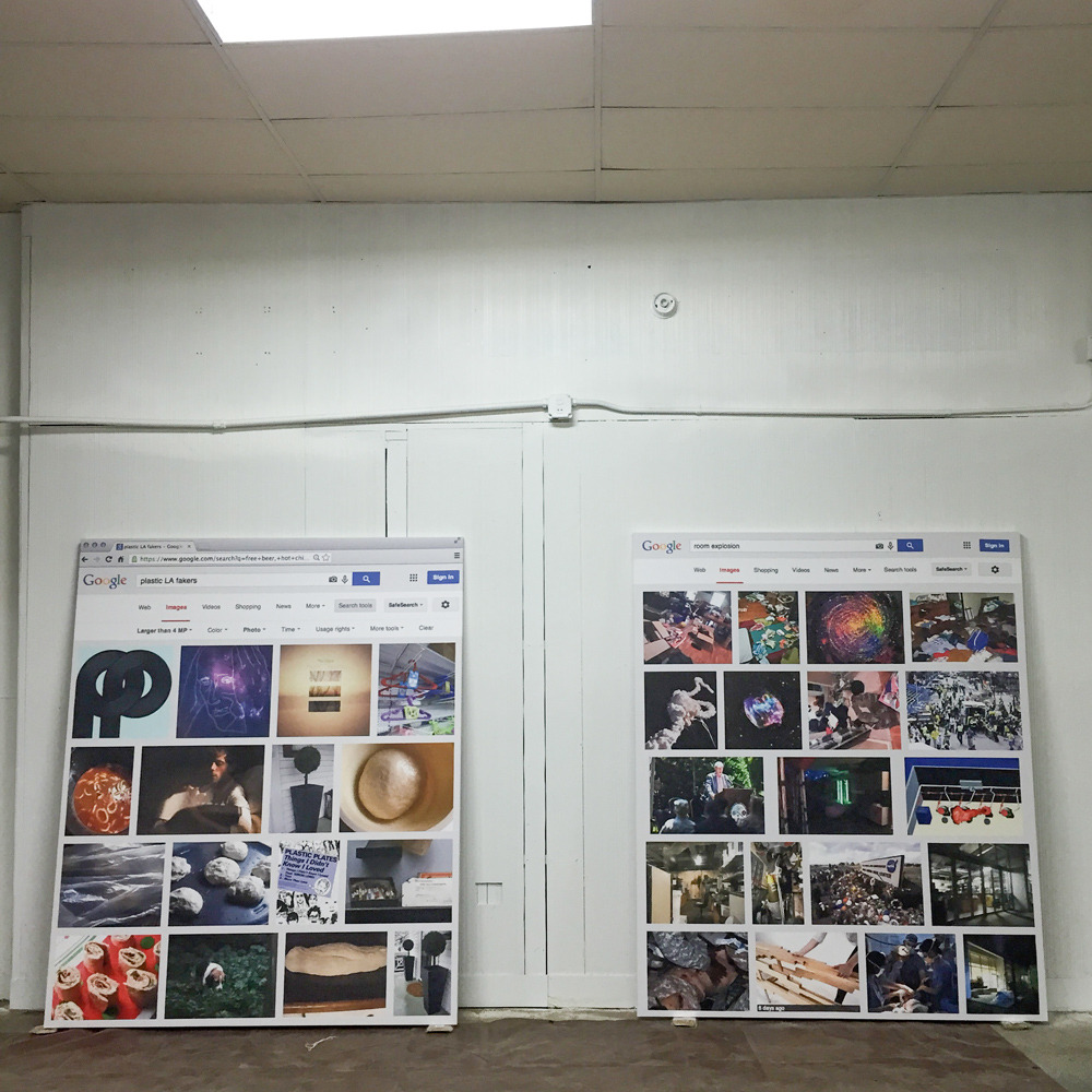 plastic LA fakers, room explosion