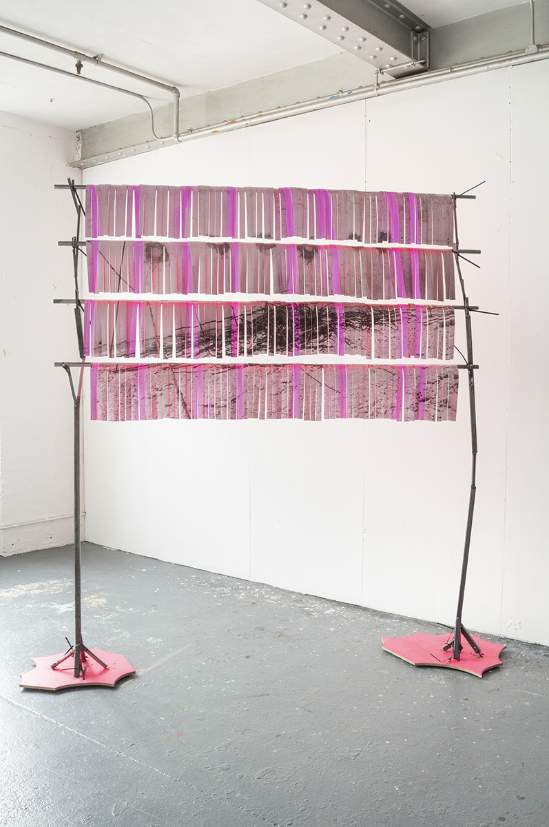 Billboard - H240xW250xD40cm - C-type prints, mild steel, mdf, spray paint - 2019