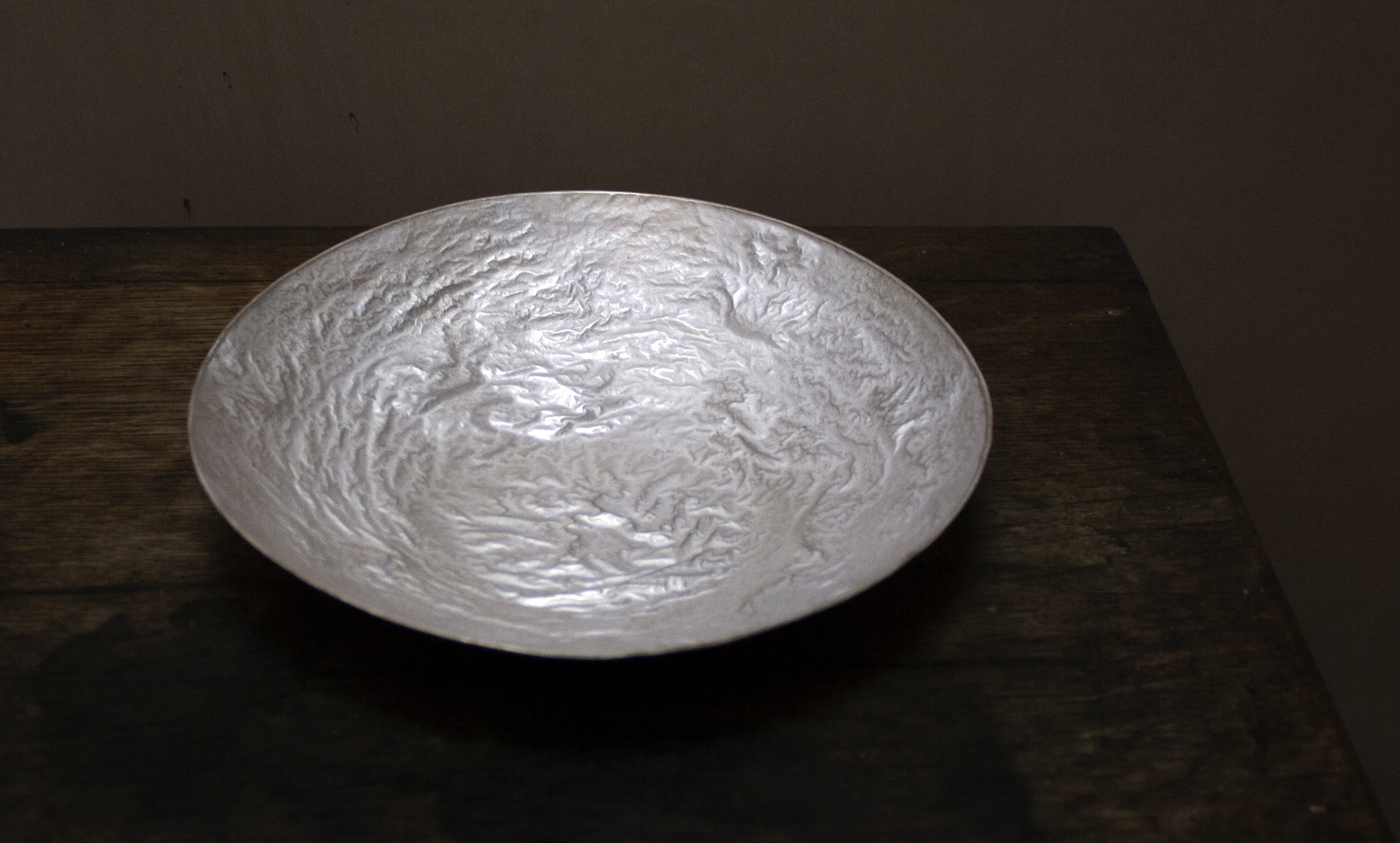 Reticulated Bowl • Silver • 2017