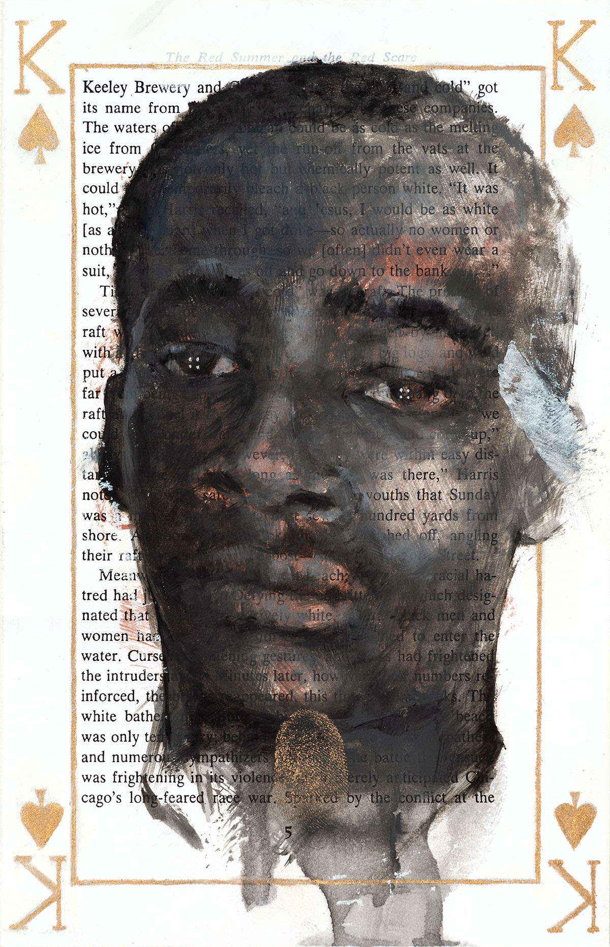 THE GAMES WE PLAY #3 – 4.5”x5.5” ea. – Oil on paper