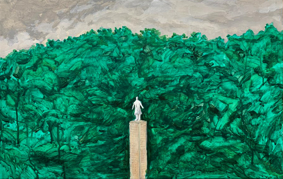 작은 기록 A small record_acrylic on canvas_33.4x53cm_2019