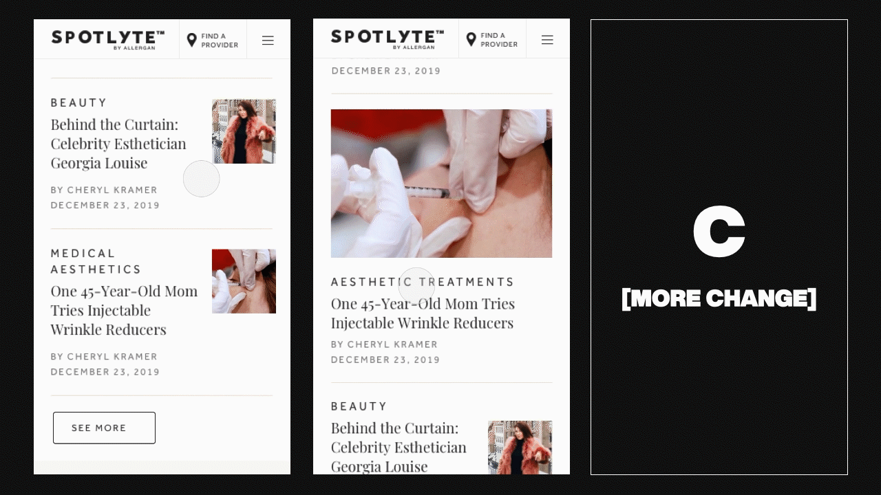 Adding Motion to Site