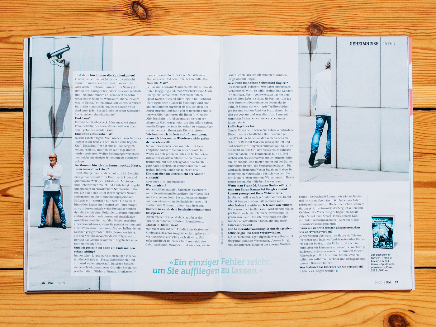 P.M. / Frank M. Ahearn Portraits / Dezember 2018