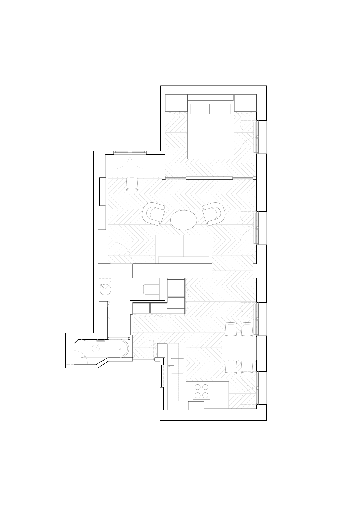 appartement parisien, 2022