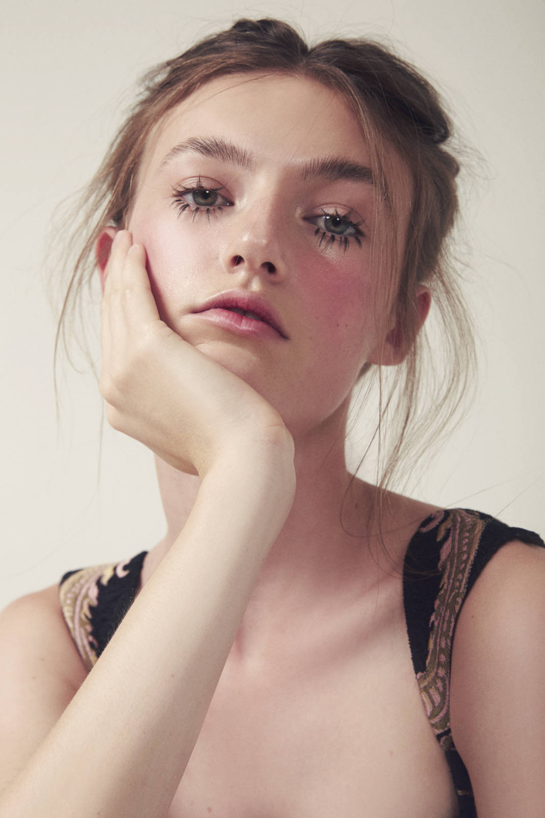 Maisie Ninnim — Shot by Liam Rhys Jones — Hair by Jessie Daoud