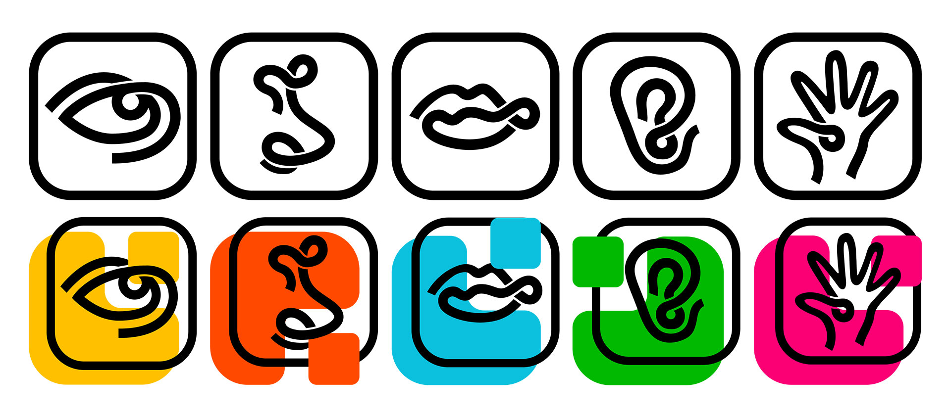 Completed symbol system (5 senses as noun) by Bryce Patterson