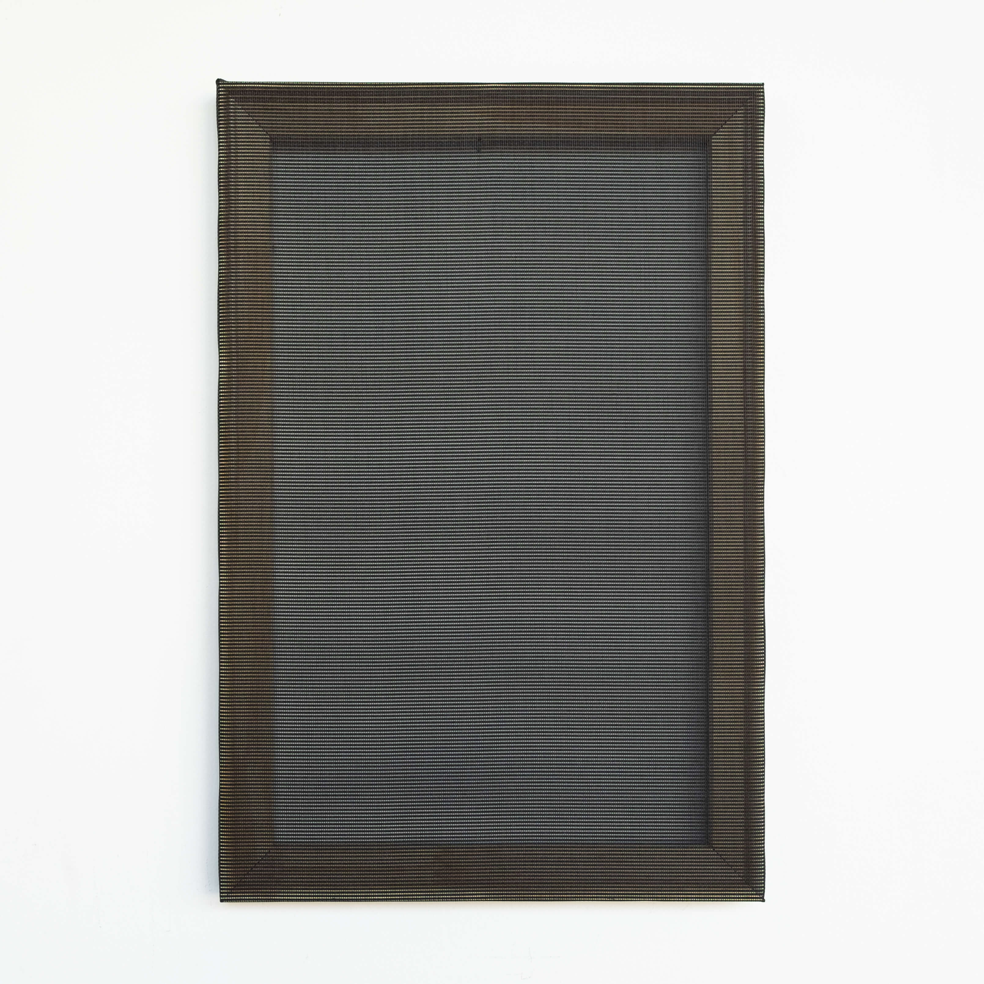 Sunblock (Black), 2020, Sheereweave&reg;, 24 x 16 in