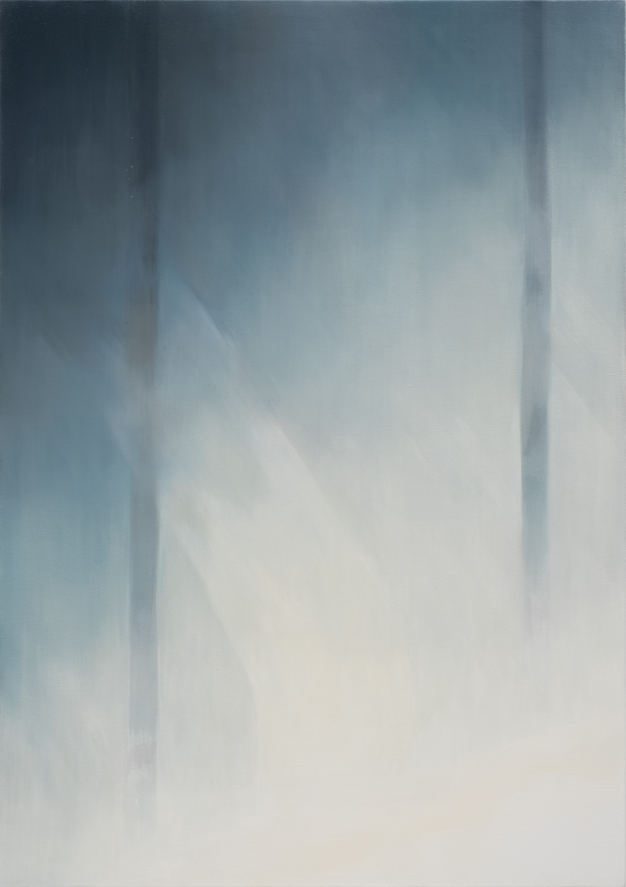 Waterfall II, 2021-2022, oil on canvas, 170x120cm