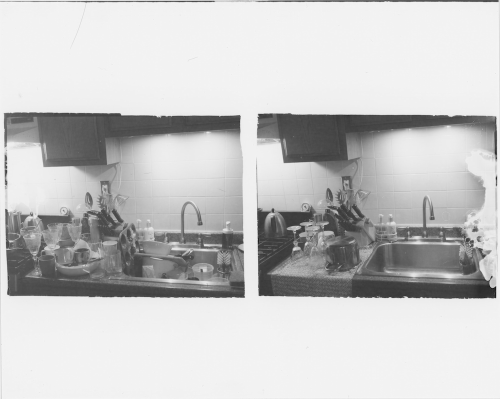 Solstice Party Aftermath, Silver Gelatin Print, 8x10", 2025
