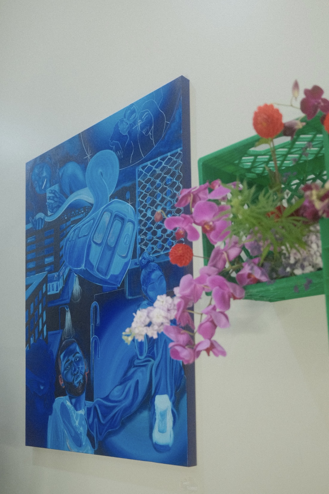 "lost summer", 2022 / 36" x 48"/ acrylic on canvas