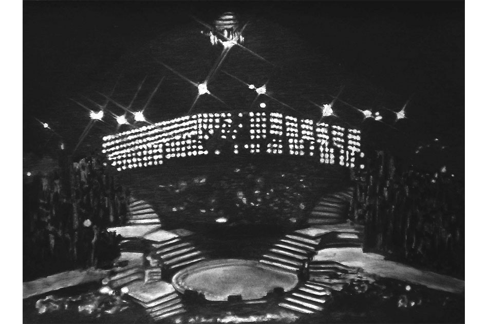 Cristián SilvaSuite Quinta Vergara, 200917 pieces of charcoal on paper90 x 70 cm (each) (detail)