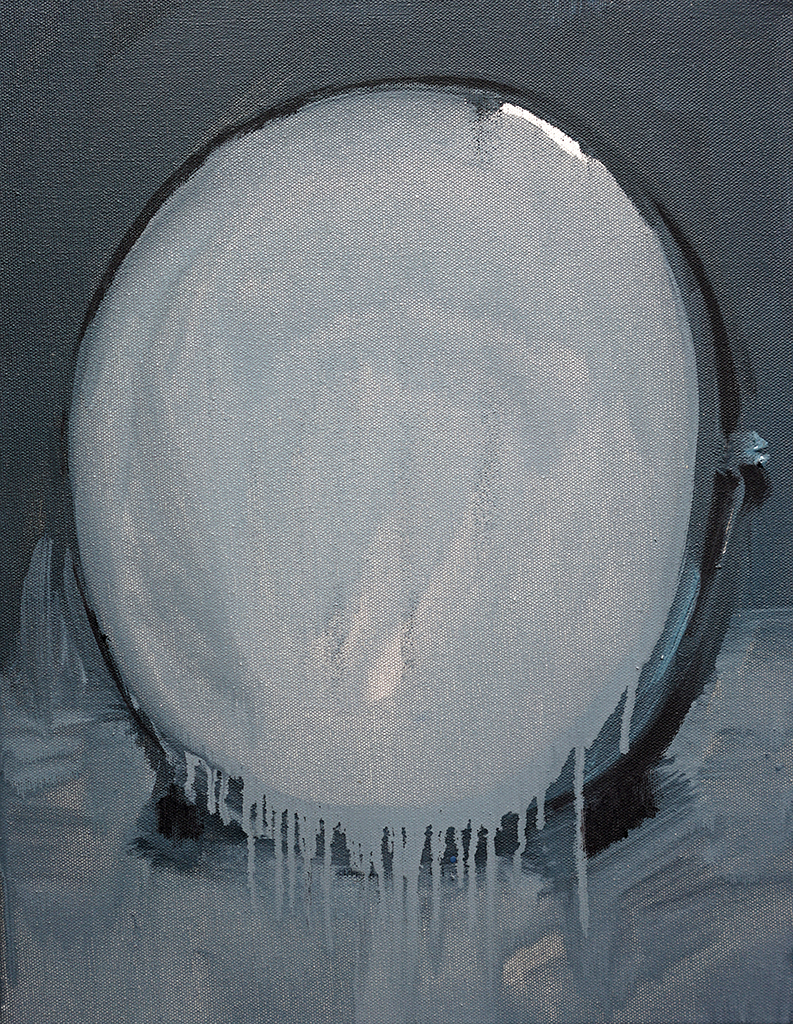 untitled (mirror 8). 45x35cm. oil on canvas. 2019.