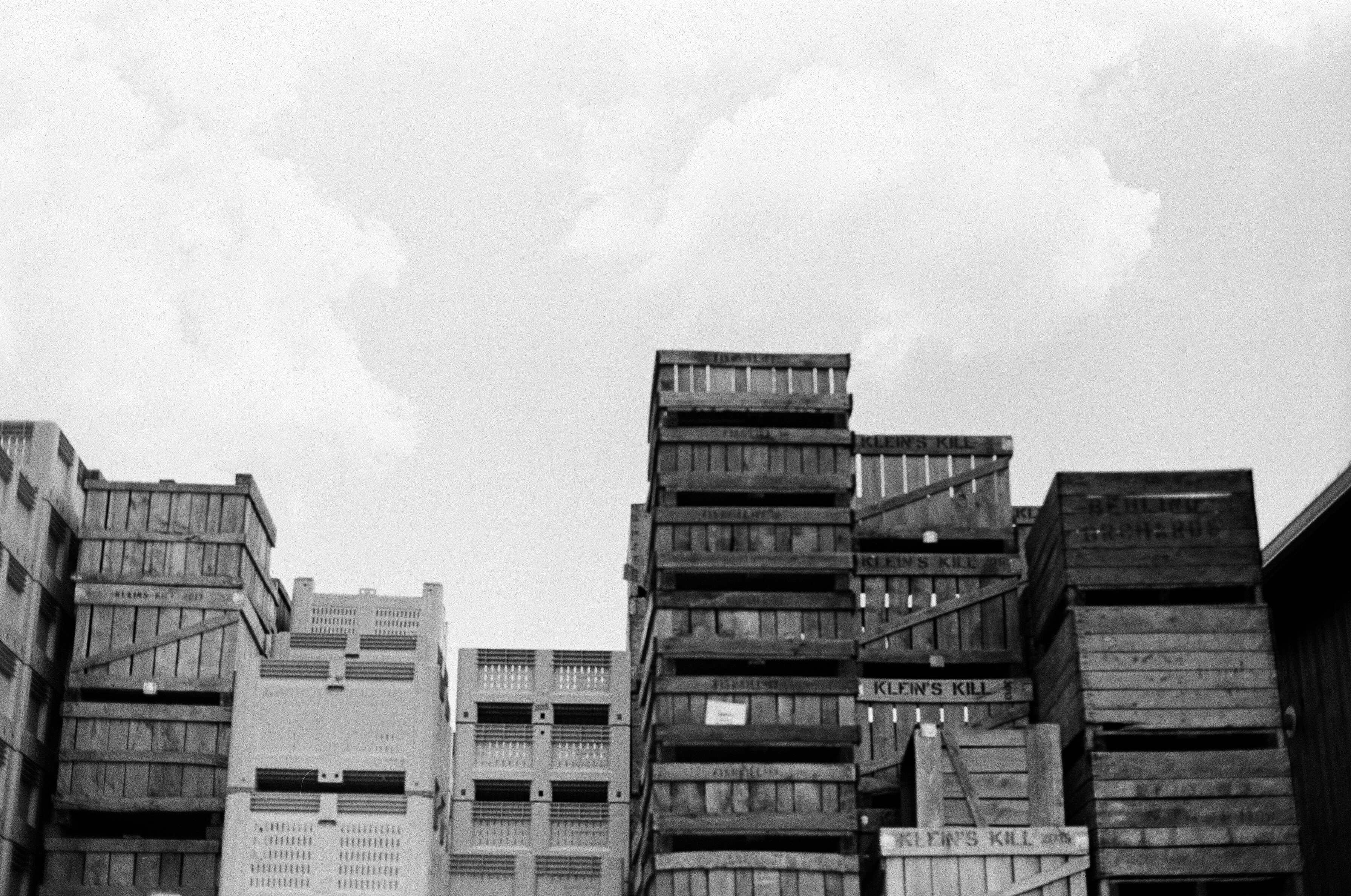 Crates at Fishkill Farm, NY