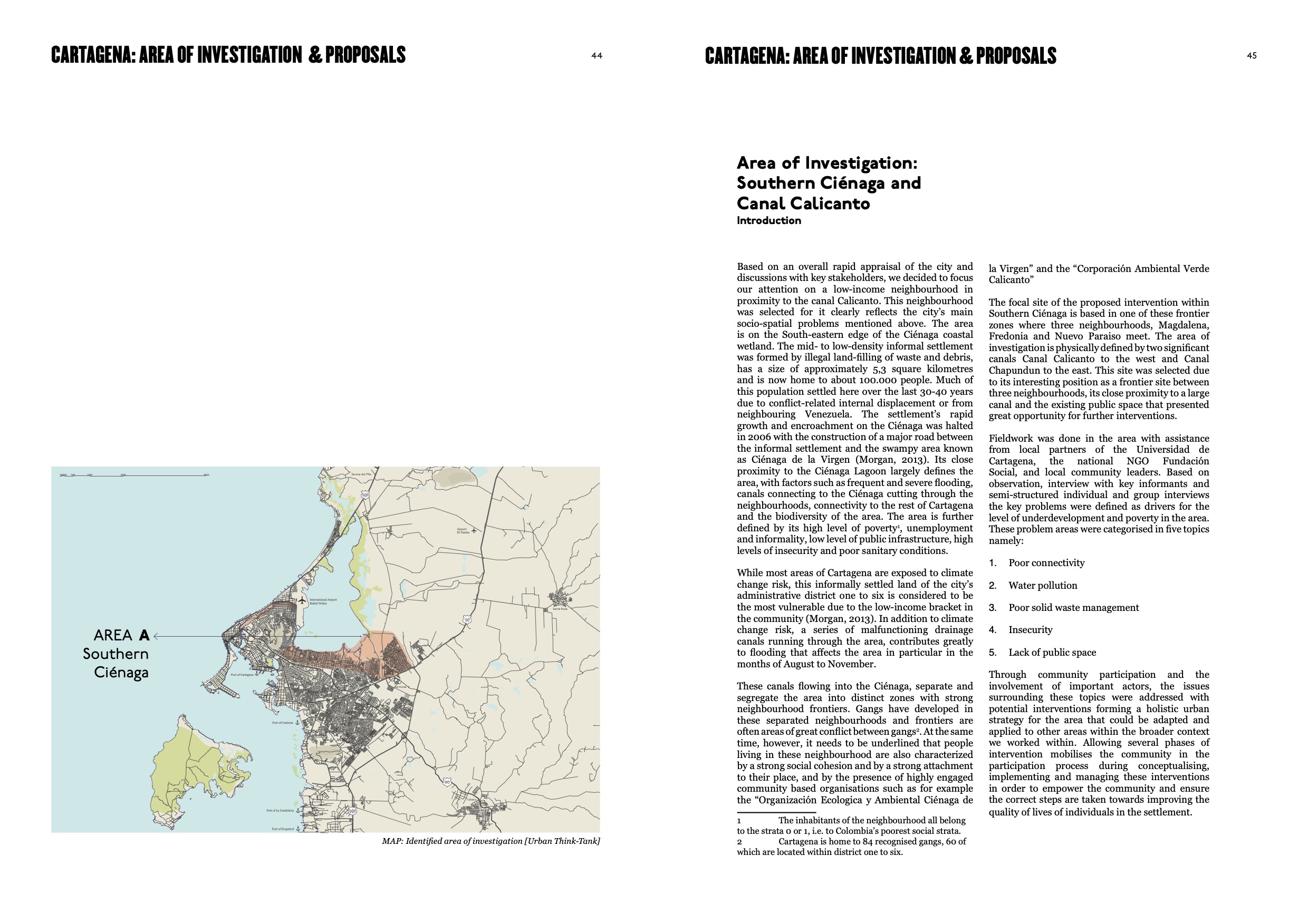 sample pages of the report compiled by Stephanie Briers
