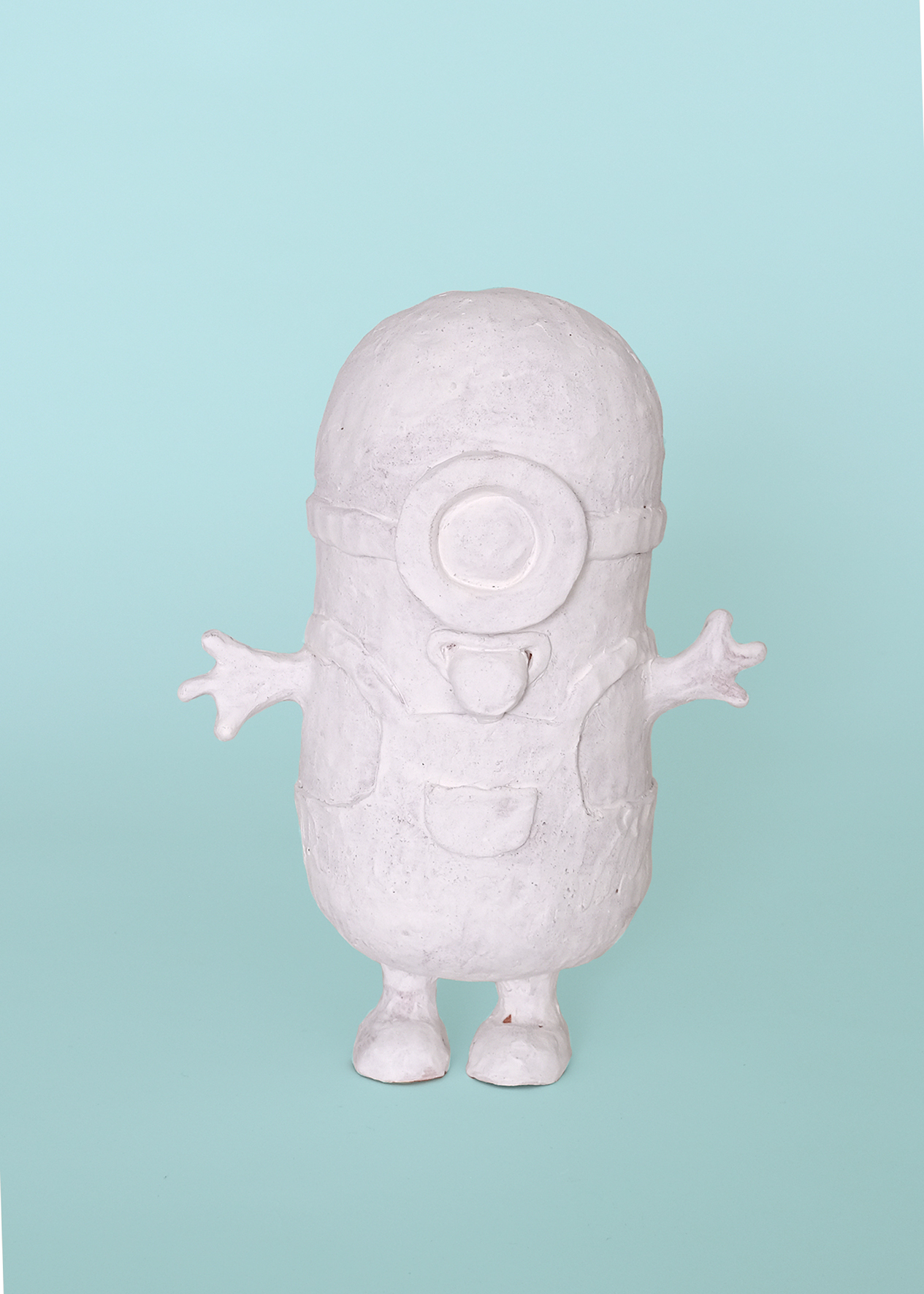 YVONNE ROGENMOSER  Minion (Vase), 2021 Stoneware, engoben,  transparent glaze