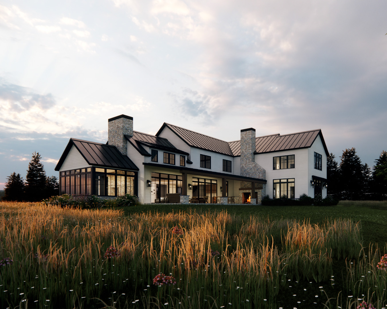 Hemlock Hill Farm House / Cortlandt, NY