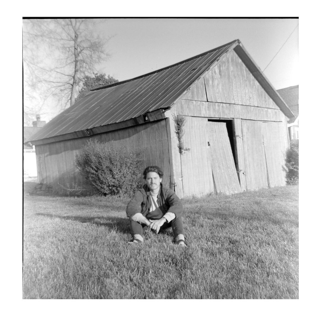 Self portrait from the artist, taken on his grandmother's teenage film camera