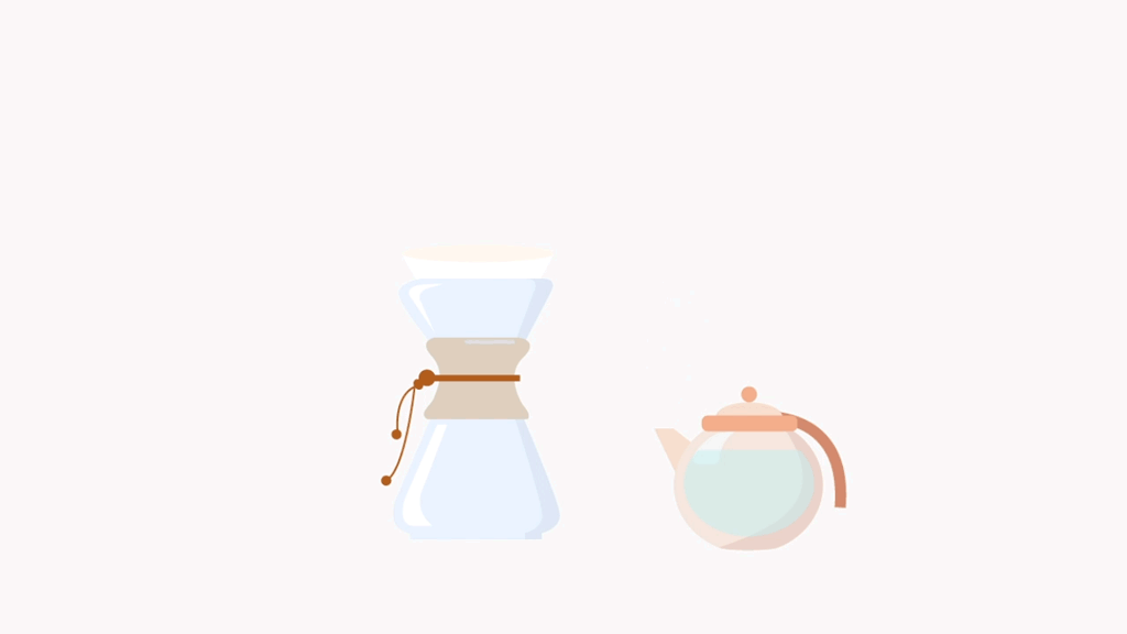 Pour hot water