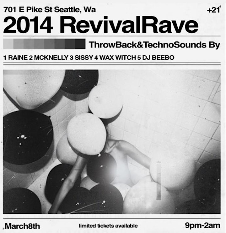 fri mar 8th @ no bad days: Step back in time and relive the best of 2014! Join us for a night of nostalgia as we celebrate the music, fashion, and culture that defined this iconic year!😎  Dress to impress in your best 2011-2016 -inspired outfits, whether it's channeling your inner hipster with flannel shirts and beanies or rocking out in neon colors and high-tops. Get ready to dance the night away to throwback tunes and high energy techno + house tracks spun by our live DJS!  Indulge in delicious cocktails in the bar downstairs, and dont forget to stop by our glitter station incase you'd like to unleash your inner tumblr girl!  In honor of National Women's Day, we'll be celebrating with four amazing female djs who will get the party rockin!  Don't miss out on this one-of-a-kind event! Join us for a blast from the past at the 2014 Era Party and make memories that will last a lifetime. Get your tickets now!