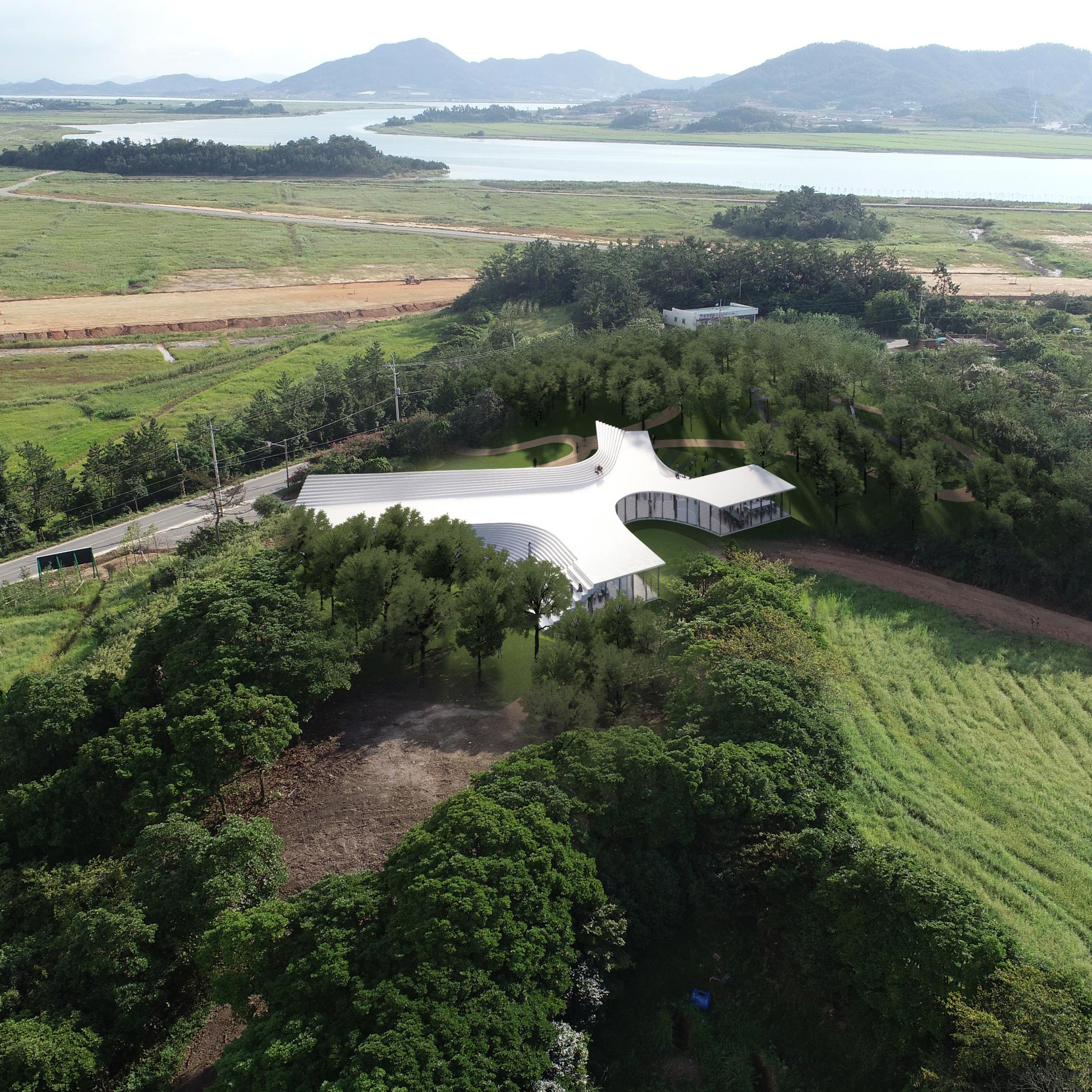 RIBBON CONNECTING FORESTS