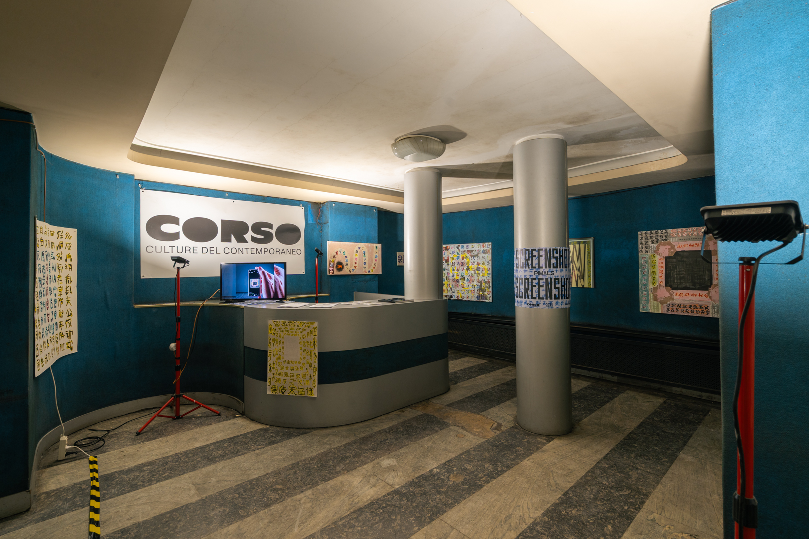 Installation view - Ex Cinema Corso 